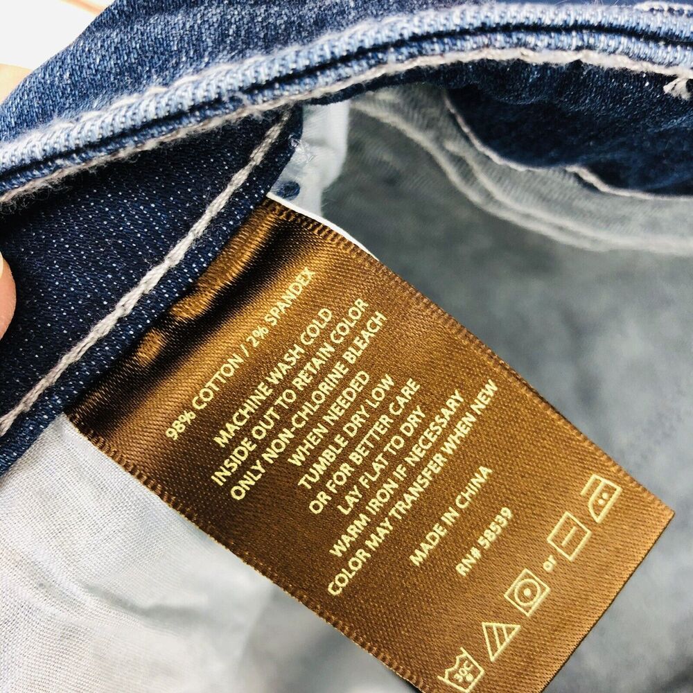 KUT From The Kloth Women's Straight Leg Catherine Boyfriend Jeans Size 6 Raw Hem - Picture 8 of 9